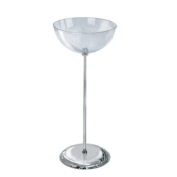 16" Diameter Single Bowl Floor Display
